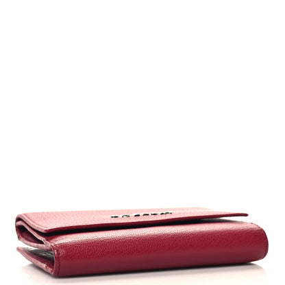 Givenchy Goatskin Pandora Wallet Raspberry 4 of 10