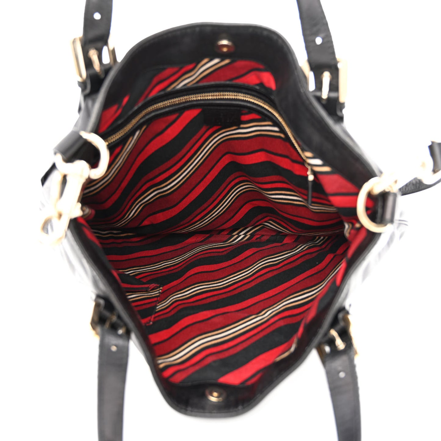 Calfskin Medium Britt Tote Black