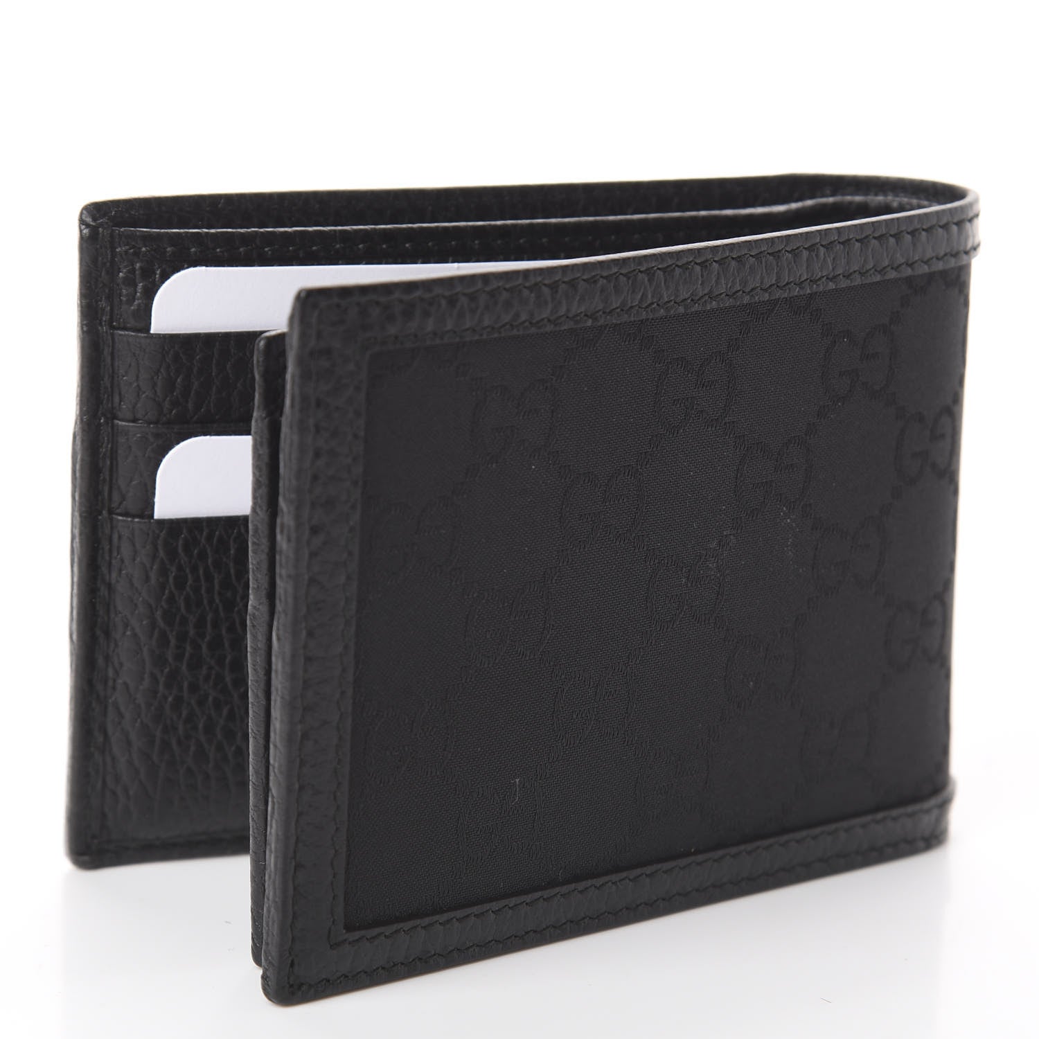 Gucci Monogram Web Passcase Wallet Black 2 of 5