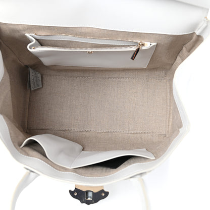 Versace Calfskin Large Palazzo Empire Bag White 8 of 13