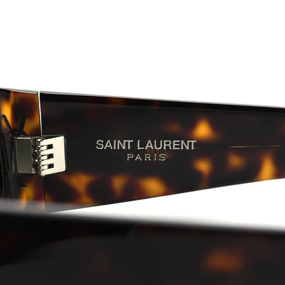 Saint Laurent Acetate Rectangle SL M140/F Sunglasses Tortoise 6 of 7