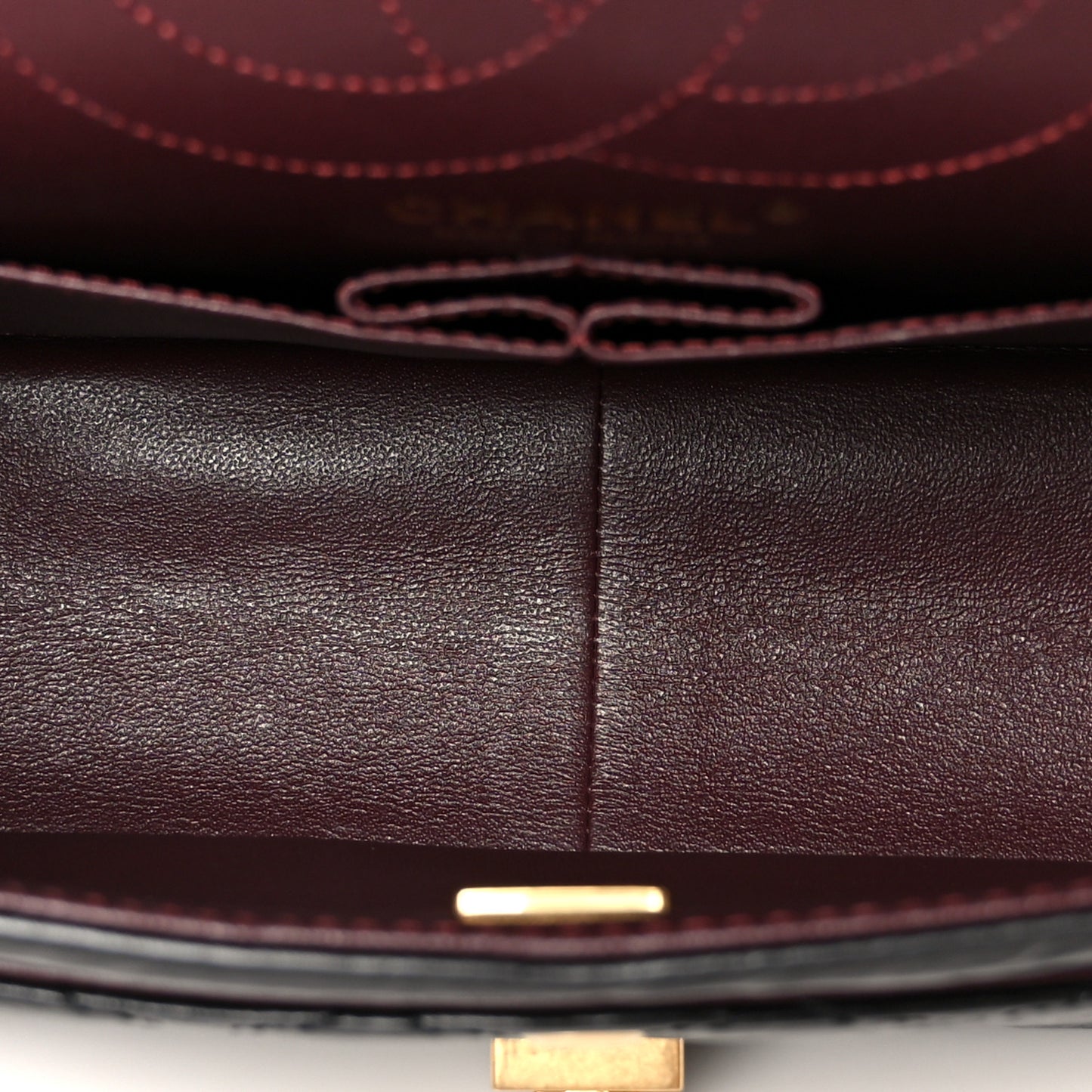 Aged Calfskin Quilted 2.55 Reissue 226 Flap Black