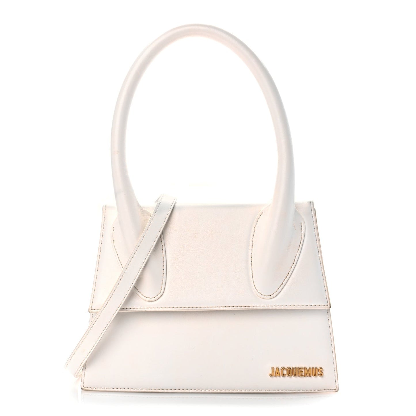 Smooth Calfskin Le Grand Chiquito White