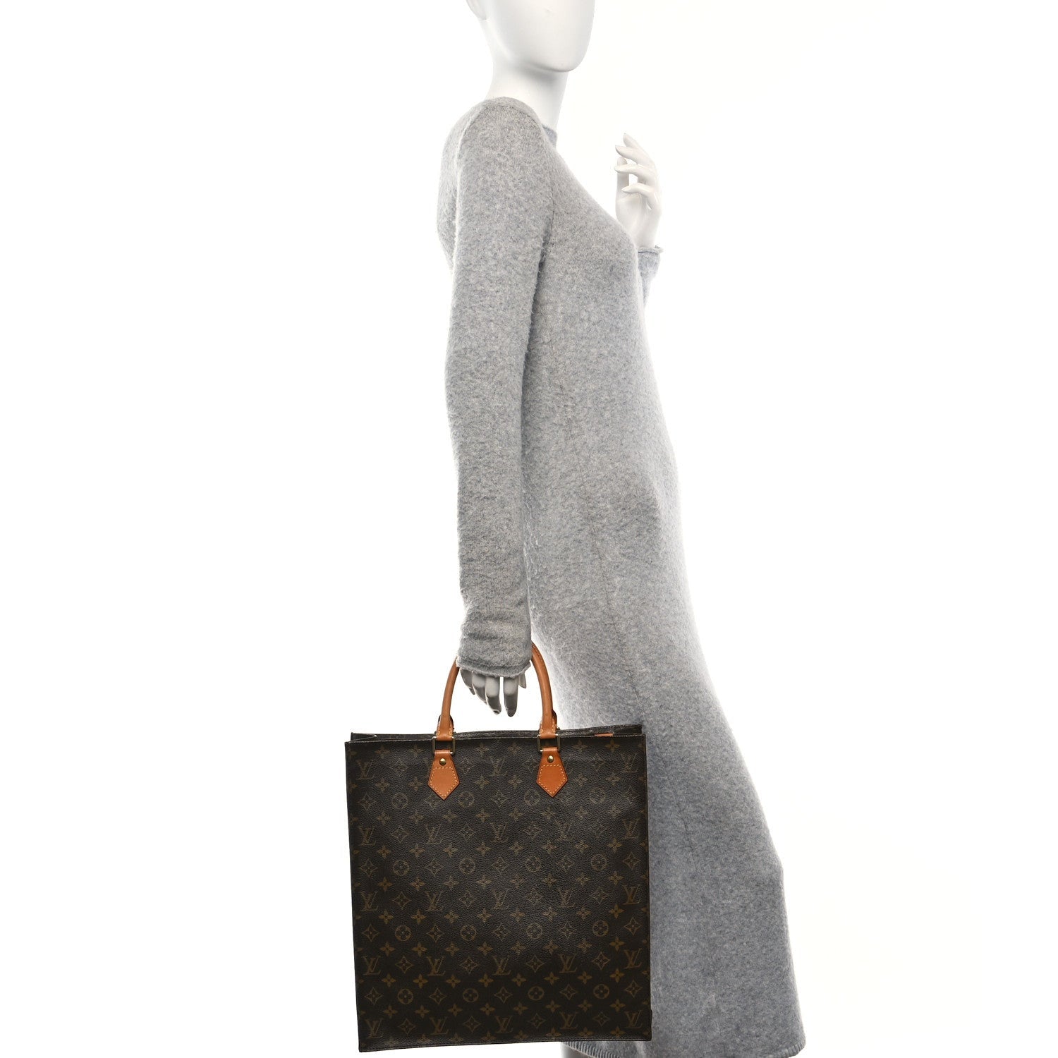 Louis Vuitton Monogram Sac Plat 2 of 7