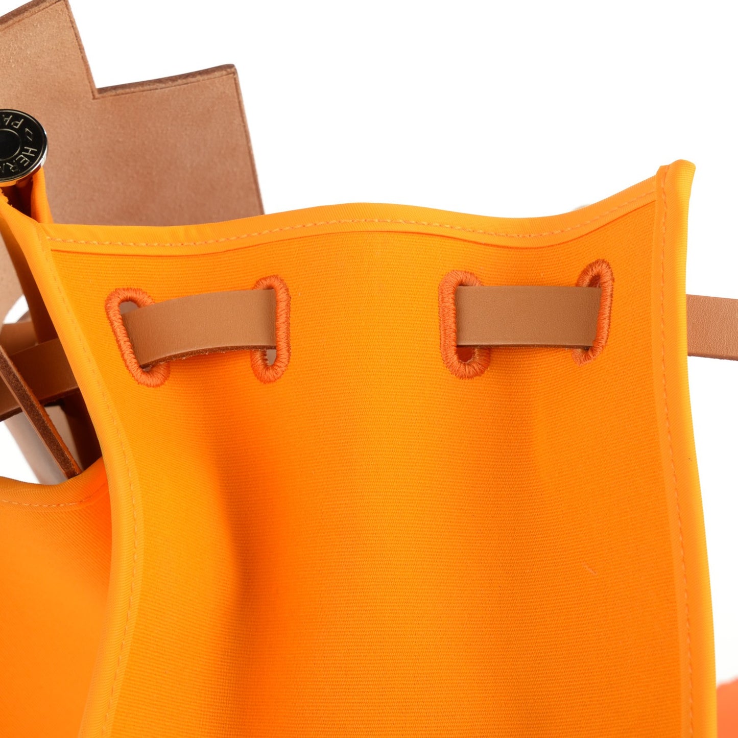 Vache Hunter Toile Her Bag Zip 39 MM Jaune D'or