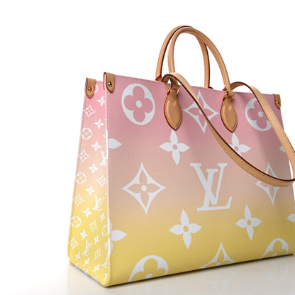 Louis Vuitton Monogram Giant By The Pool Onthego GM Light Pink 3 of 9
