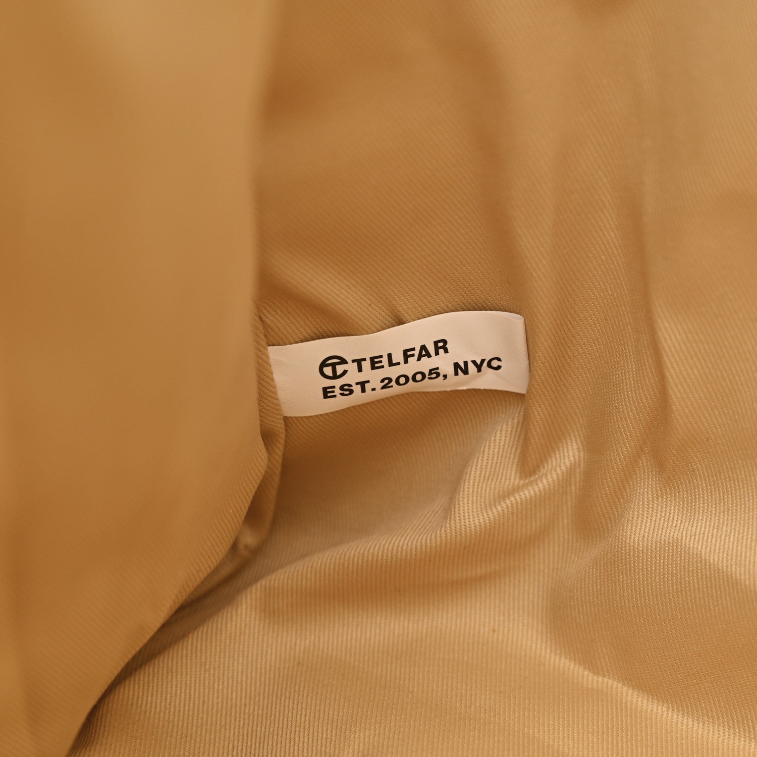 Telfar Vegan Leather Medium Shopping Bag Cream 6 of 10