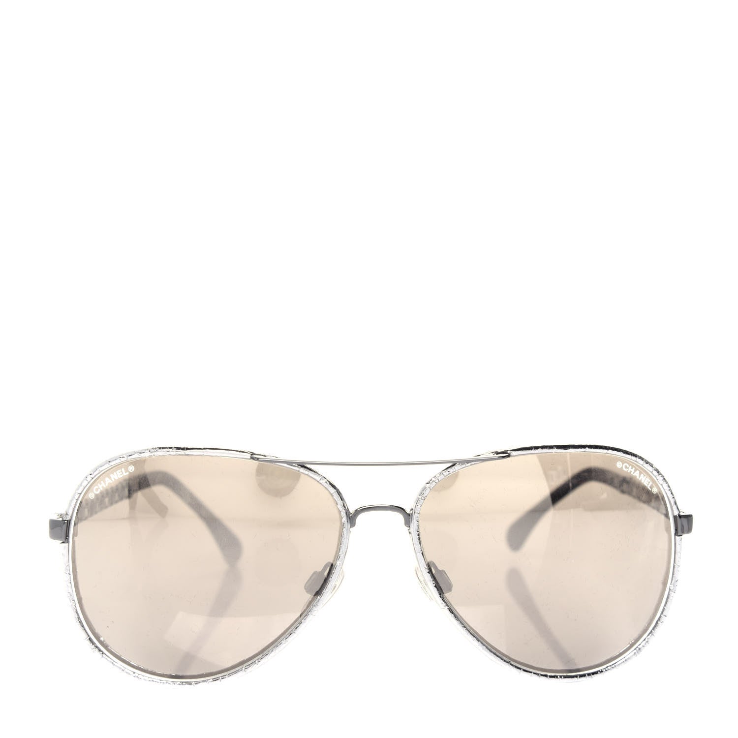 Chanel Metal Pilot Winter Sunglasses 4219 Brown 2 of 7