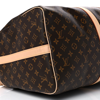 Louis Vuitton Monogram Keepall Bandouliere 55 7 of 8