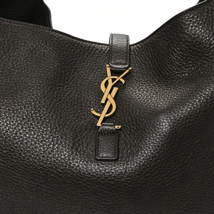 Saint Laurent Grained Deerskin Bea Tote Musk 8 of 15
