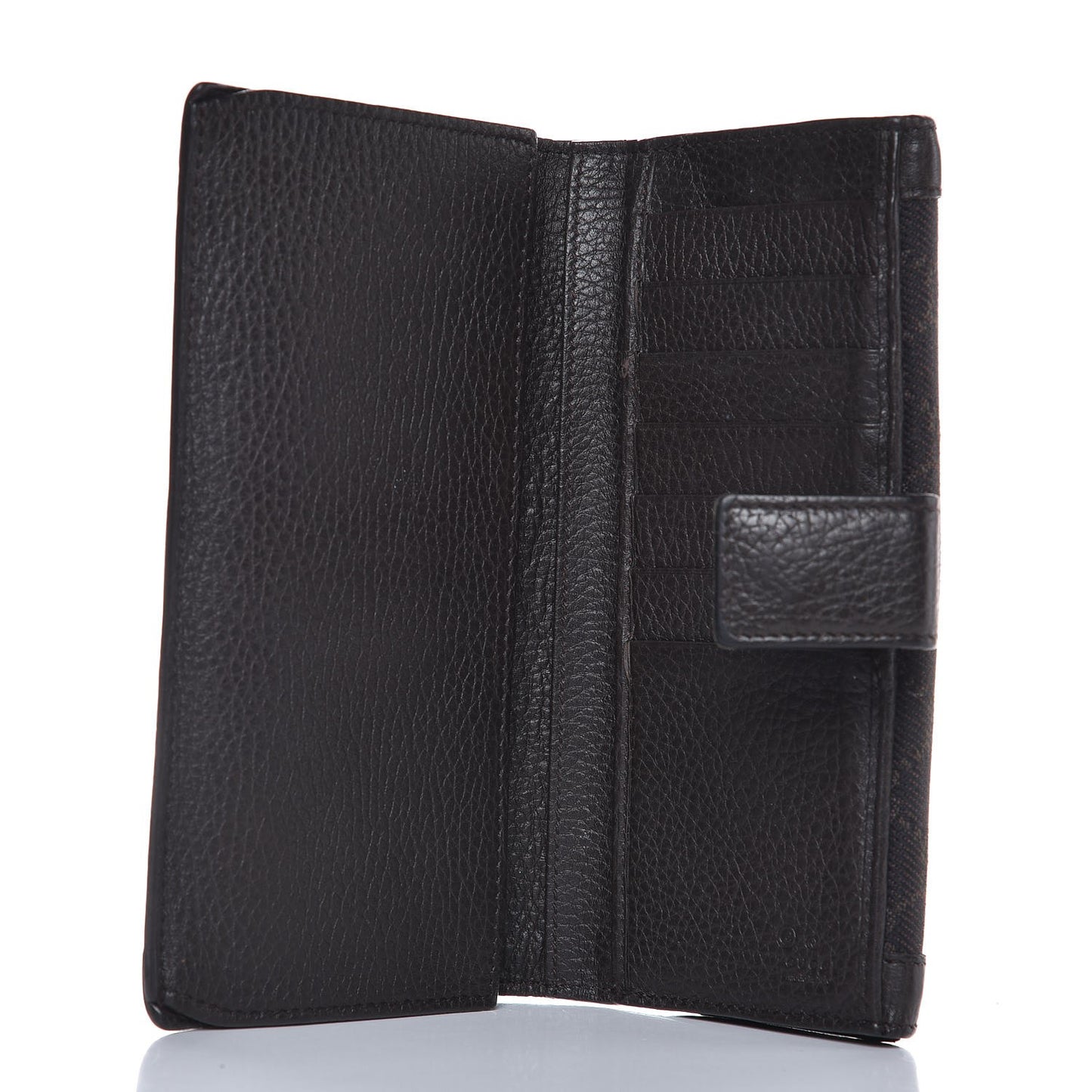 Monogram Continental Charmy Wallet Dark Brown