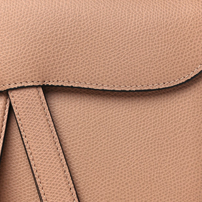 Christian Dior Grained Calfskin Saddle Clutch Fard 6 of 9