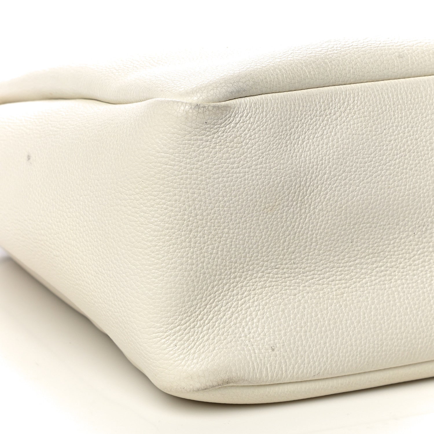 Prada Vitello Daino Dynamique Tote White Caramel 9 of 13