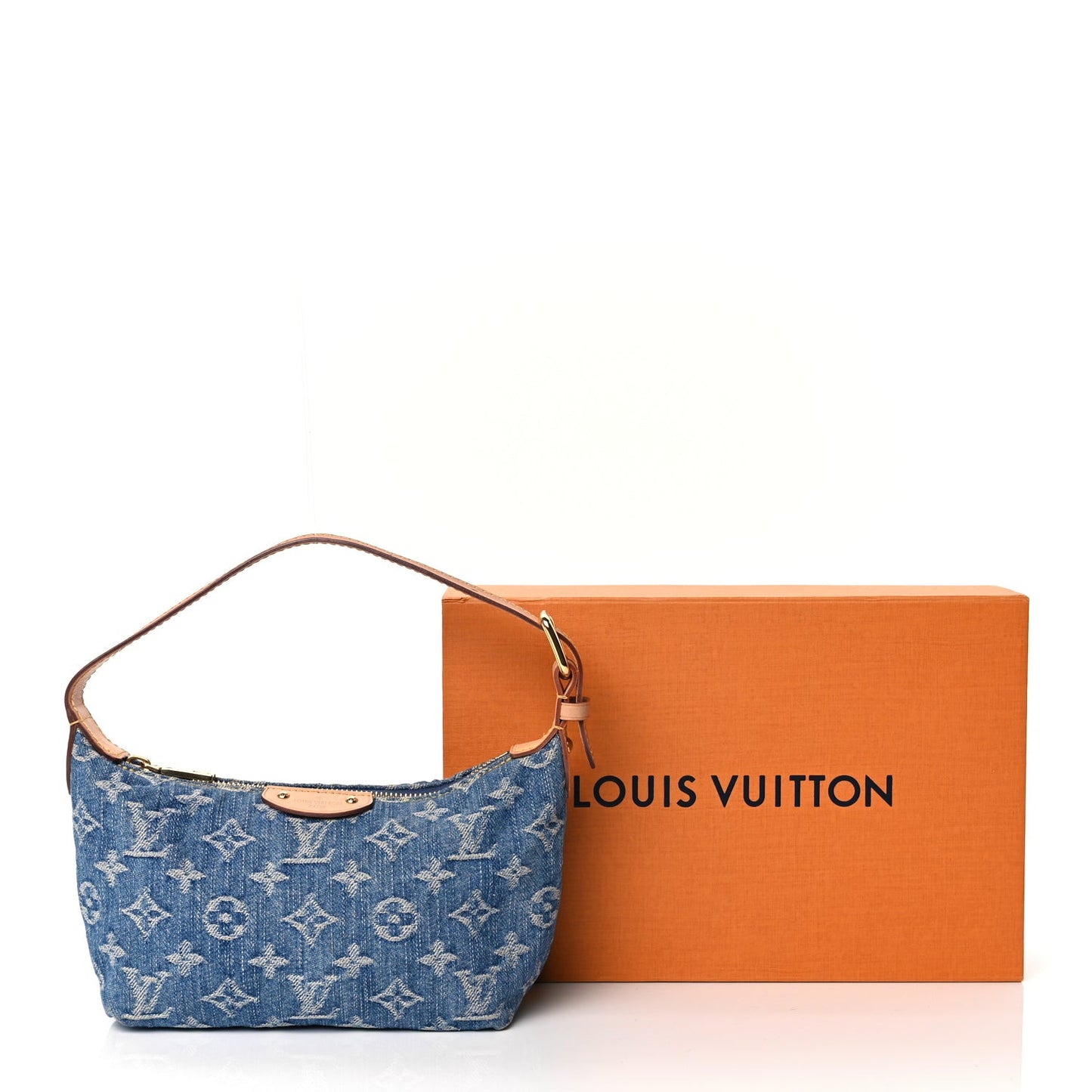 Monogram Denim Hills Pochette Blue
