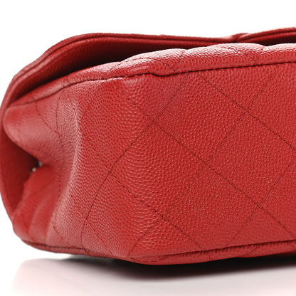 Chanel Caviar Quilted Mini Rectangular Flap Red 9 of 11
