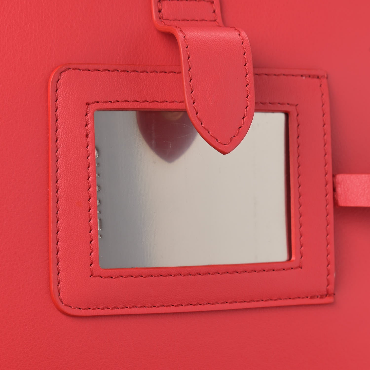 Chanel Caviar Quilted Large CC Filigree Vanity Case Red 10 of 10