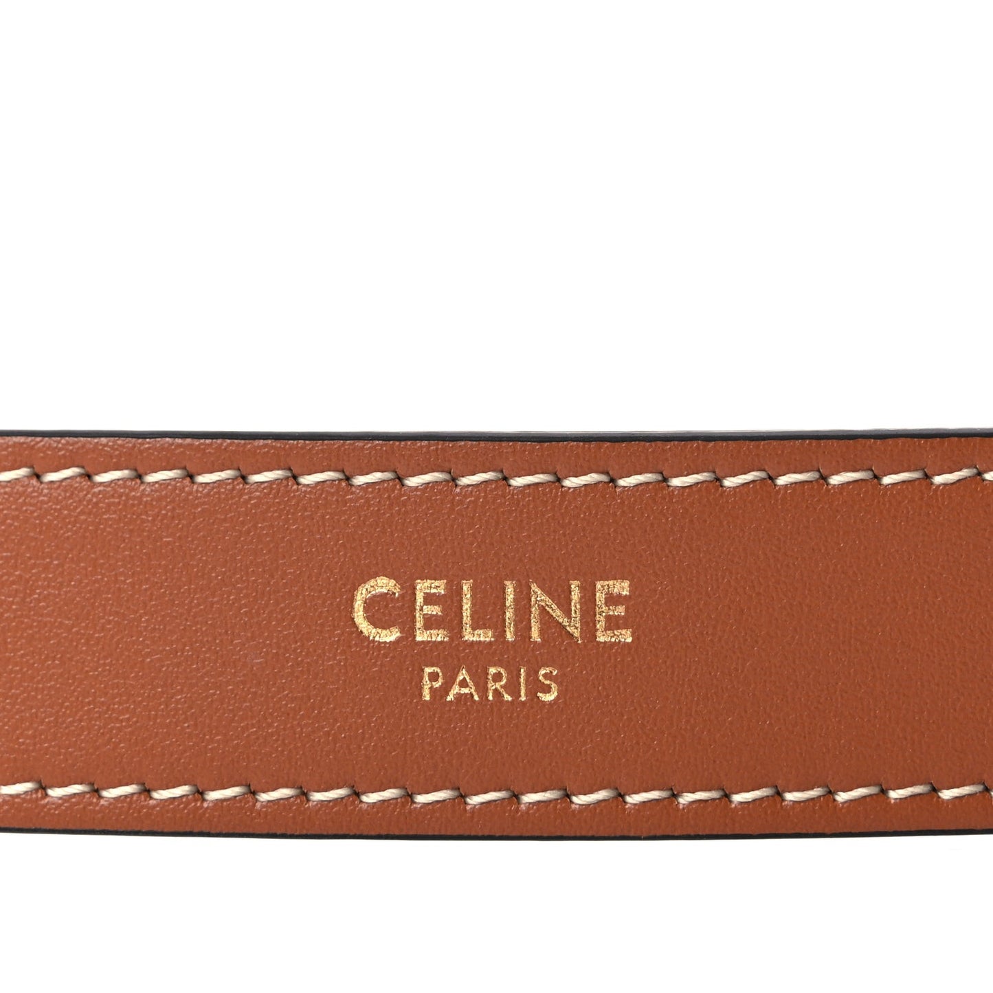 Calfskin Triomphe Canvas Heloise Shoulder Bag Tan