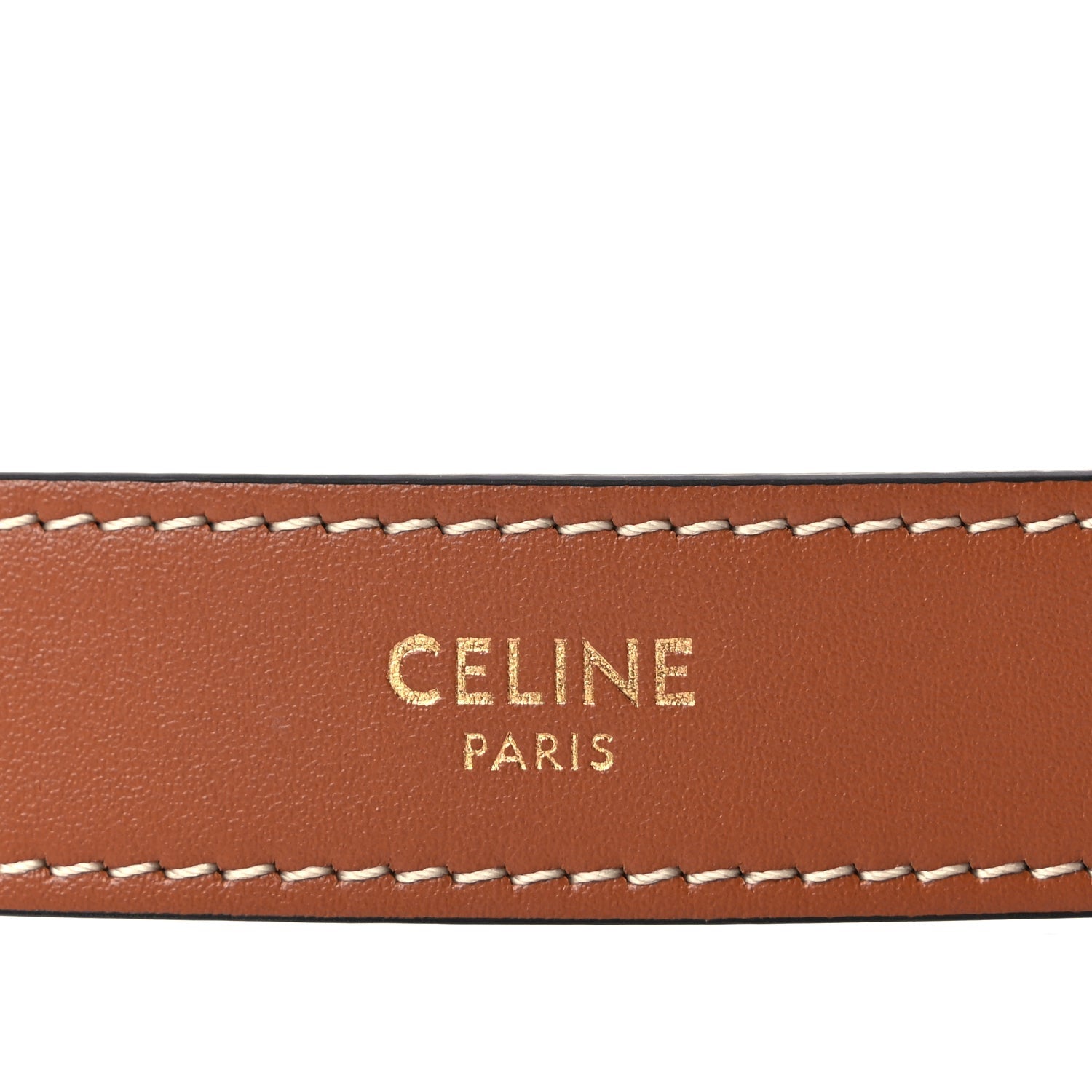 Celine Calfskin Triomphe Canvas Heloise Shoulder Bag Tan 6 of 9