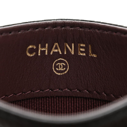 Chanel Caviar Quilted Card Holder Black 7 of 9