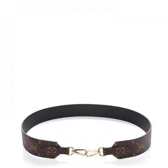 Monogram Bandouliere Shoulder Strap Black