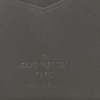 Louis Vuitton Grained Calfskin Aerogram Pocket Organizer Khaki 6 of 7