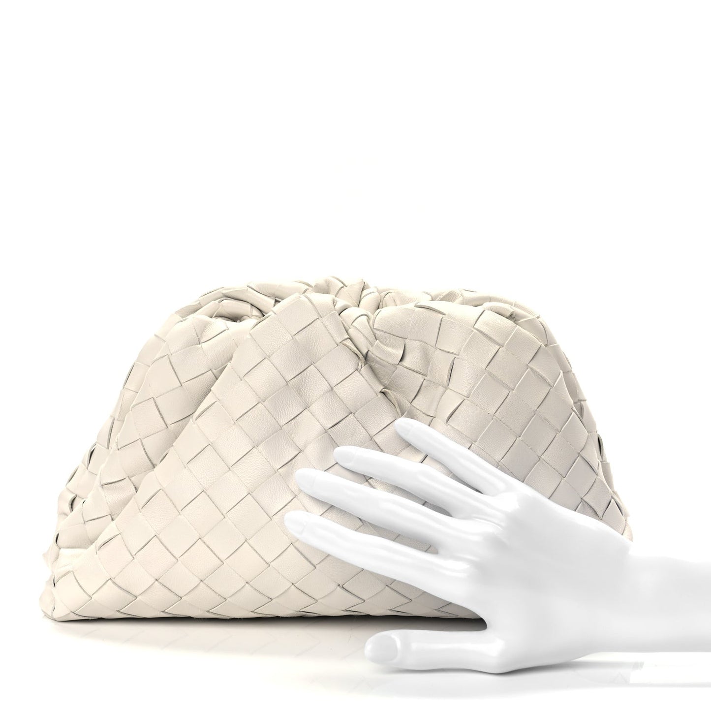 Nappa Intrecciato Teen Pouch Plaster
