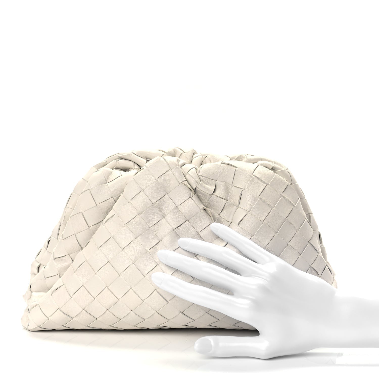 Bottega Veneta Nappa Intrecciato Teen Pouch Plaster 2 of 10