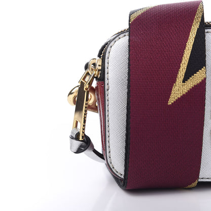 Marc Jacobs Saffino Small Snapshot Camera Bag Silver Multicolor 13 of 13