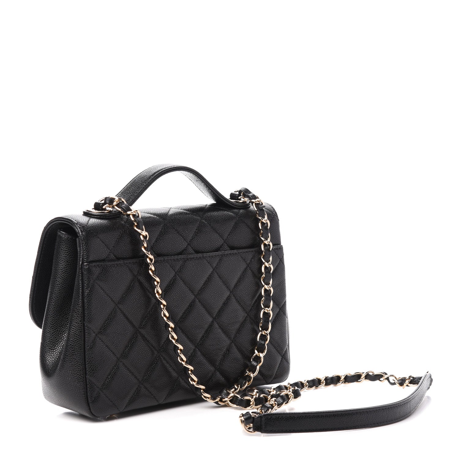 Chanel Caviar Quilted Medium Business Affinity Flap Black 3 of 11