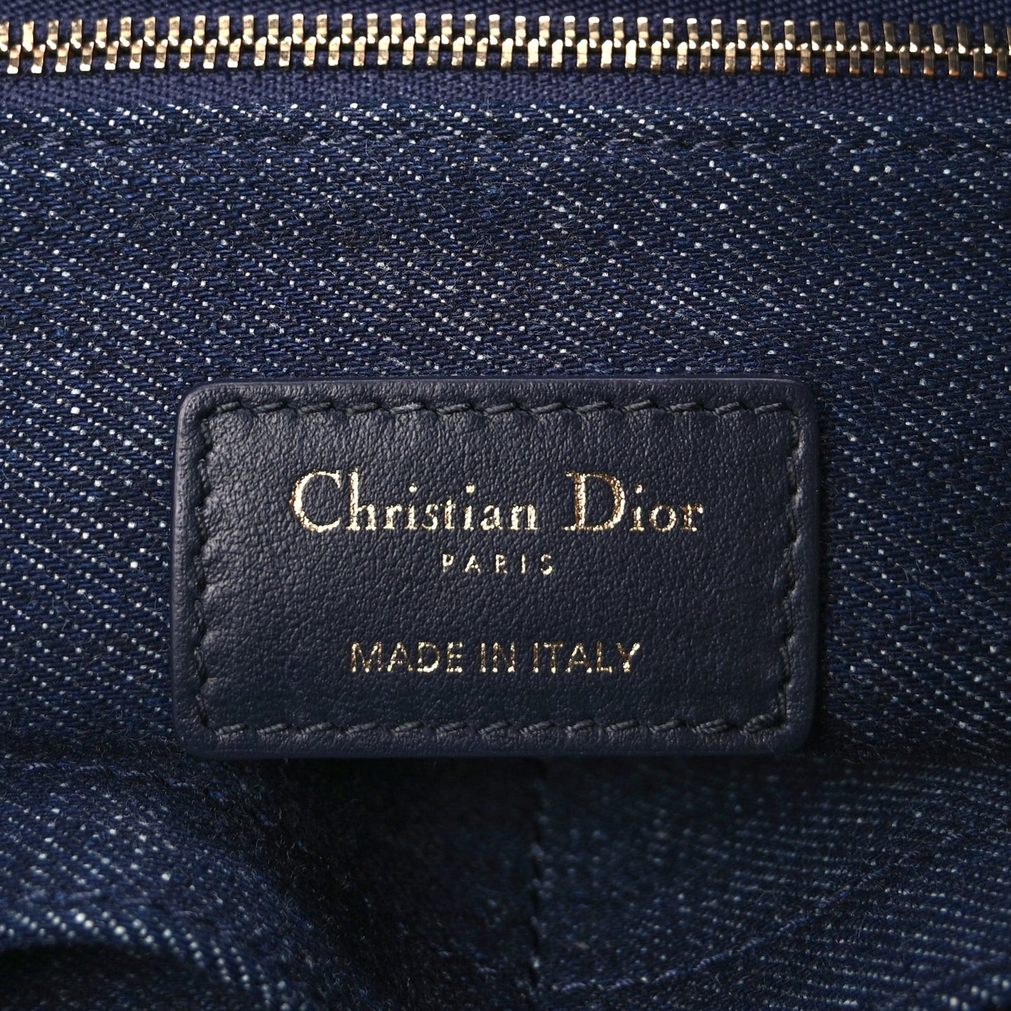 Canvas Calfskin Embroided Medium Miss Dior All Over Book Tote  Denim Multicolor
