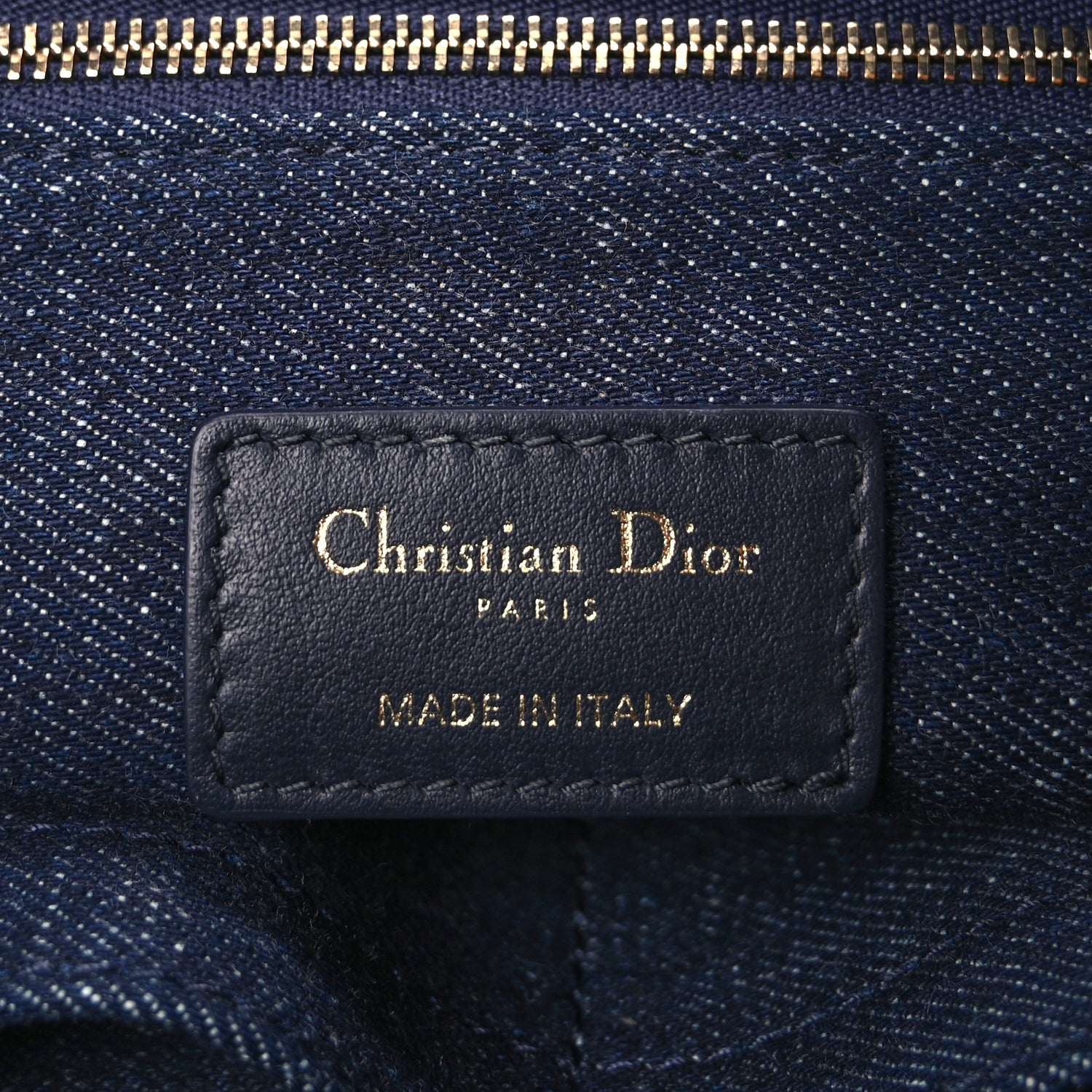 Christian Dior Canvas Calfskin Embroided Medium Miss Dior All Over Book Tote  Denim Multicolor 5 of 8