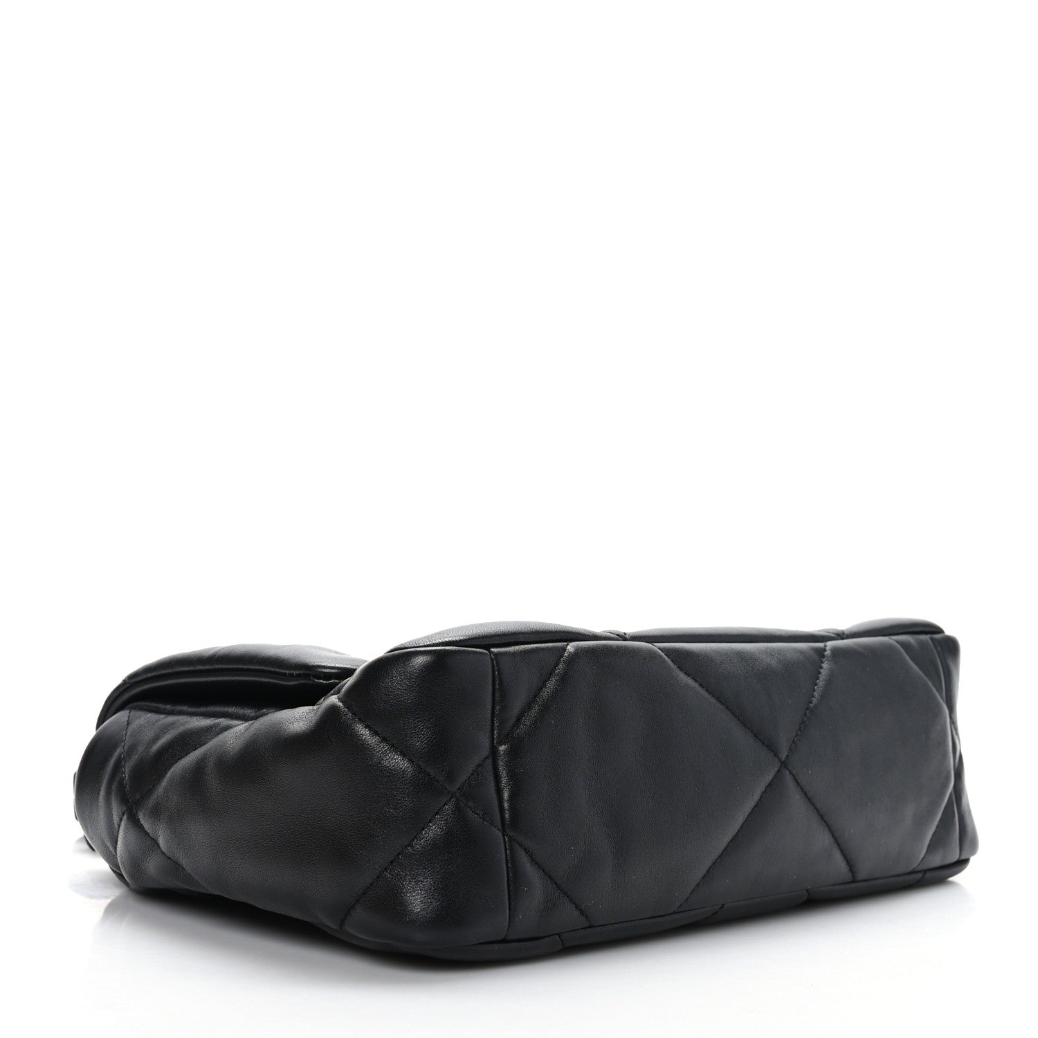 Chanel Lambskin Quilted Medium Chanel 19 Flap Black 4 of 9