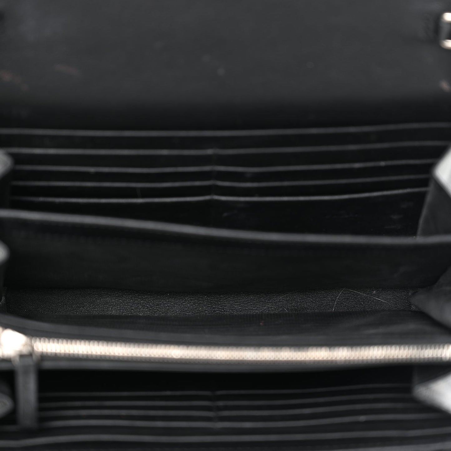 Velvet GG Monogram Mini Dionysus Chain Wallet Black