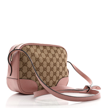 Gucci Monogram Mini Bree Messenger Bag Beige Soft Pink 3 of 11