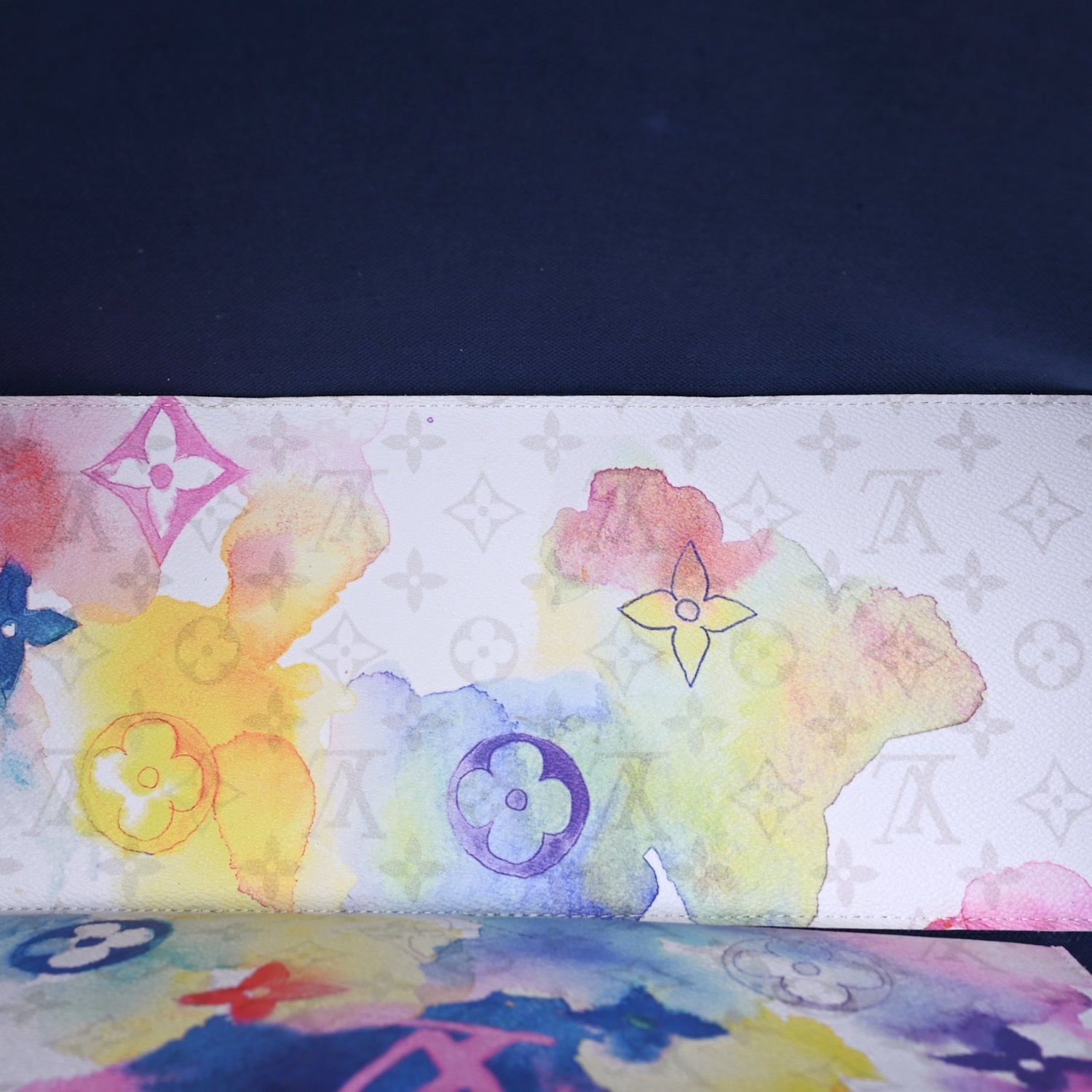 Louis Vuitton Monogram Watercolor New Tote GM Multicolor 5 of 9