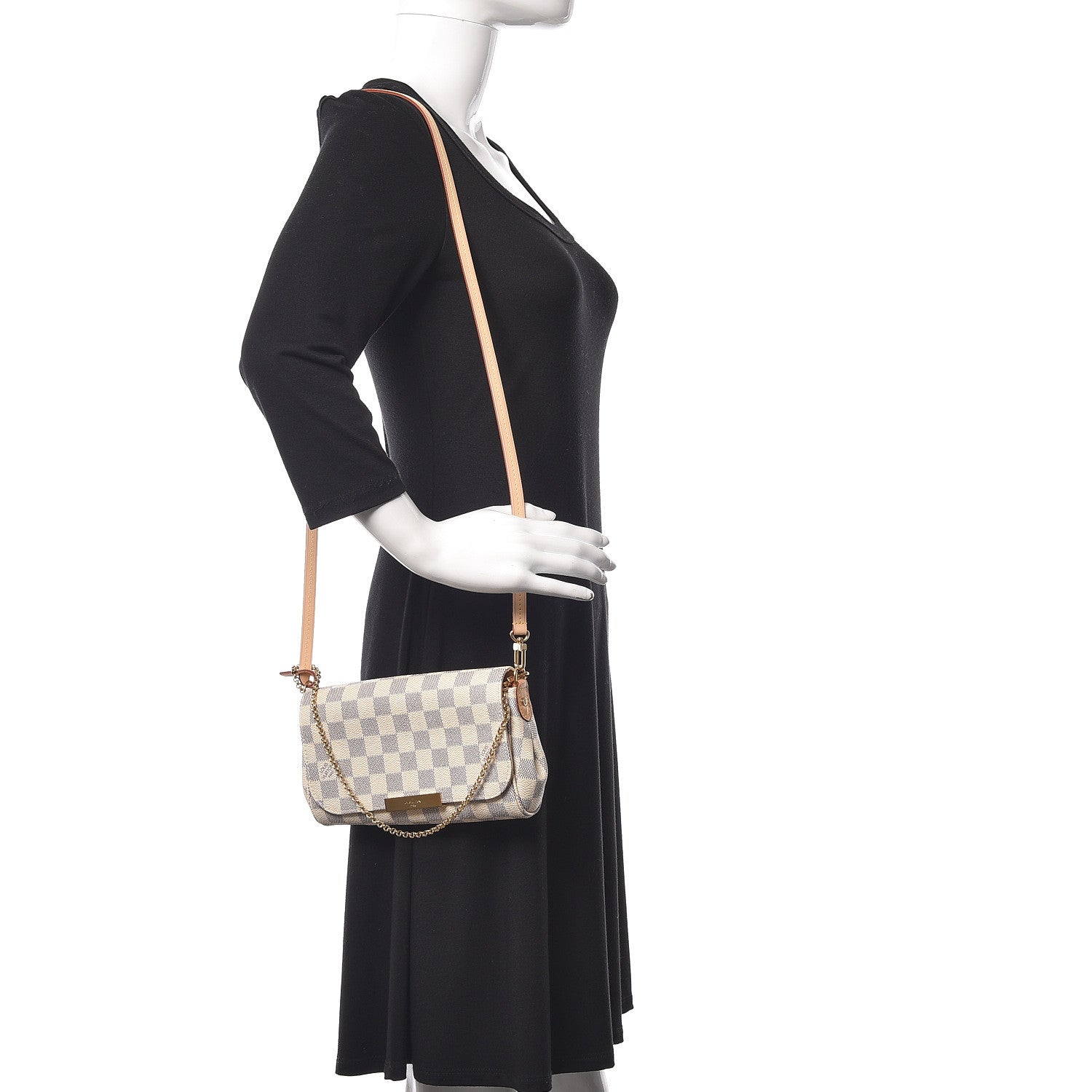 Louis Vuitton Damier Azur Favorite PM 2 of 9