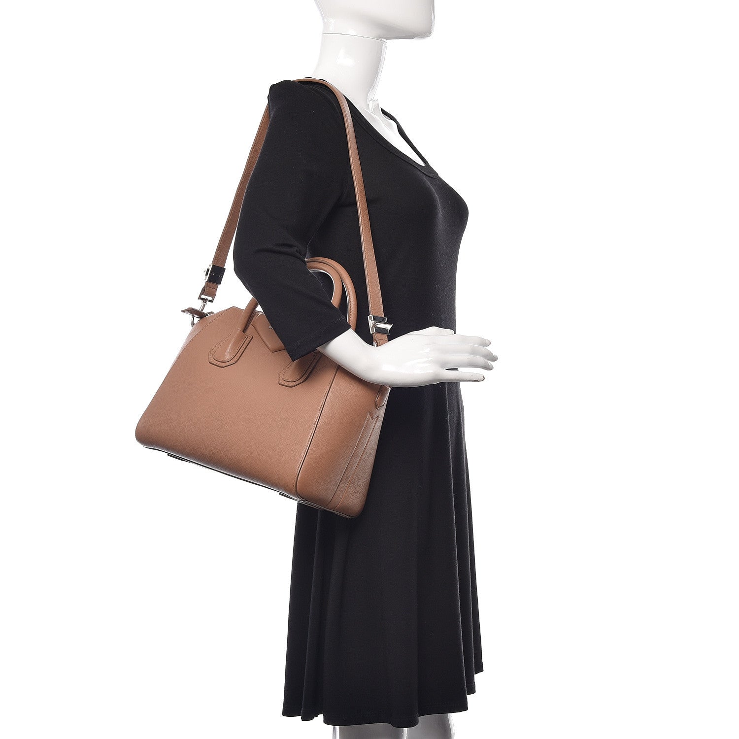 Givenchy Sugar Goatskin Small Antigona Medium Beige 2 of 10