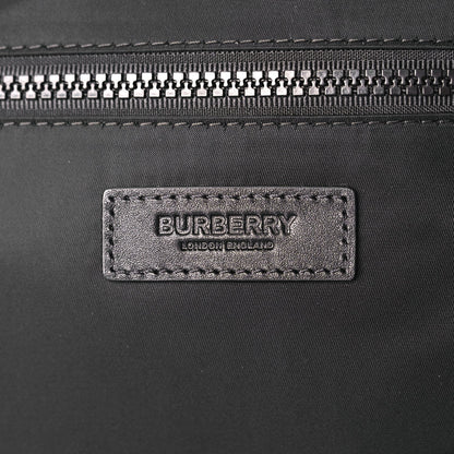 Burberry Coated Canvas Horseferry Blaze Crossbody Bag Black 5 of 8
