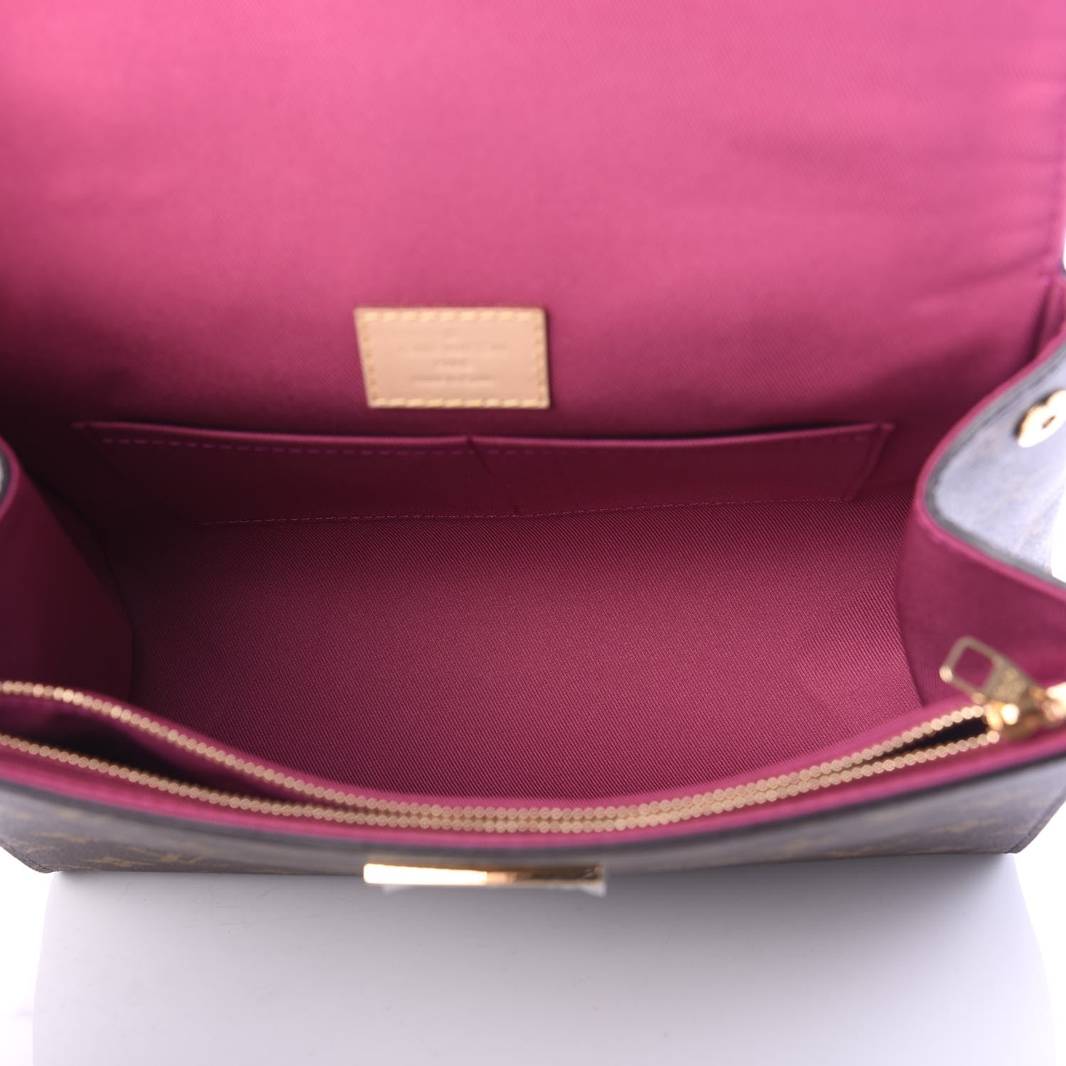 Louis Vuitton Monogram Cluny BB Bordeaux Fuchsia 4 of 9