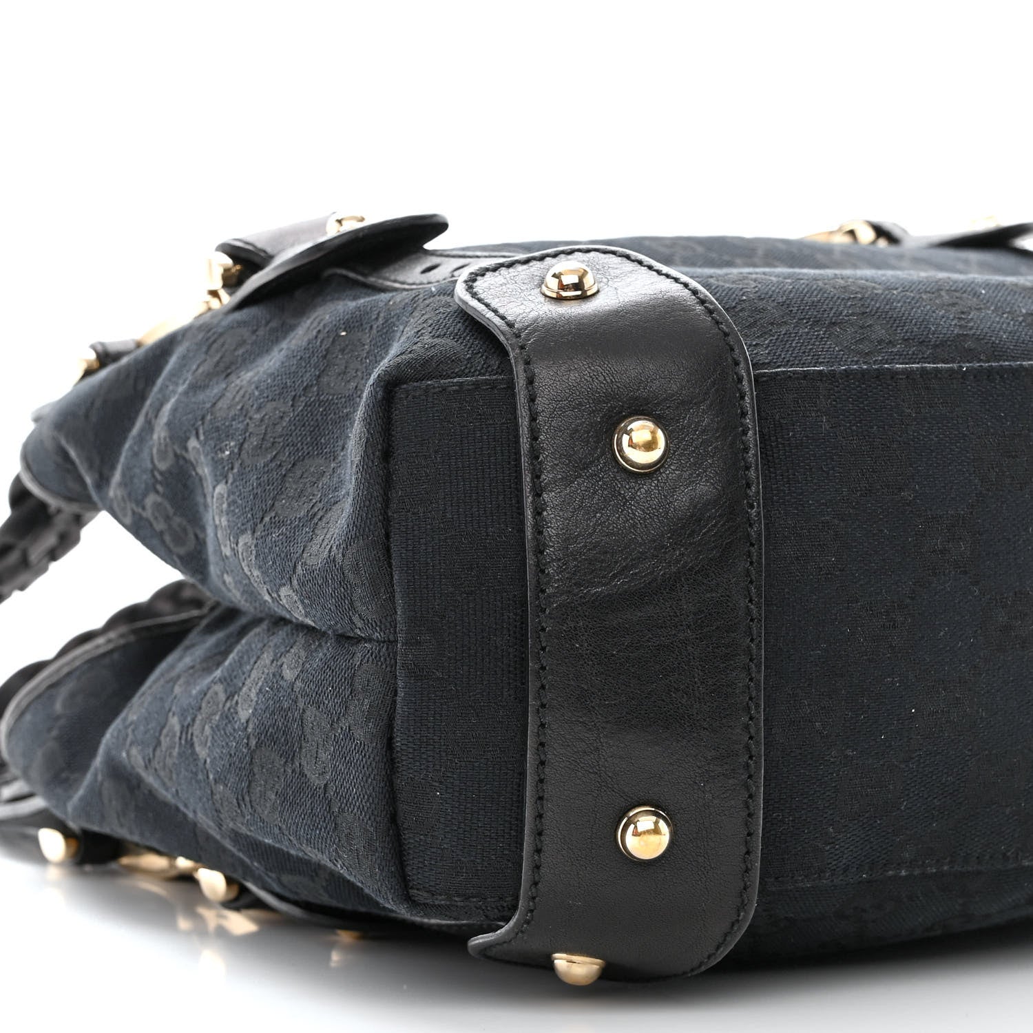 Gucci Monogram Small Pelham Shoulder Bag Black 9 of 13