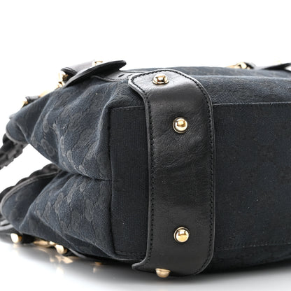 Gucci Monogram Small Pelham Shoulder Bag Black 9 of 13