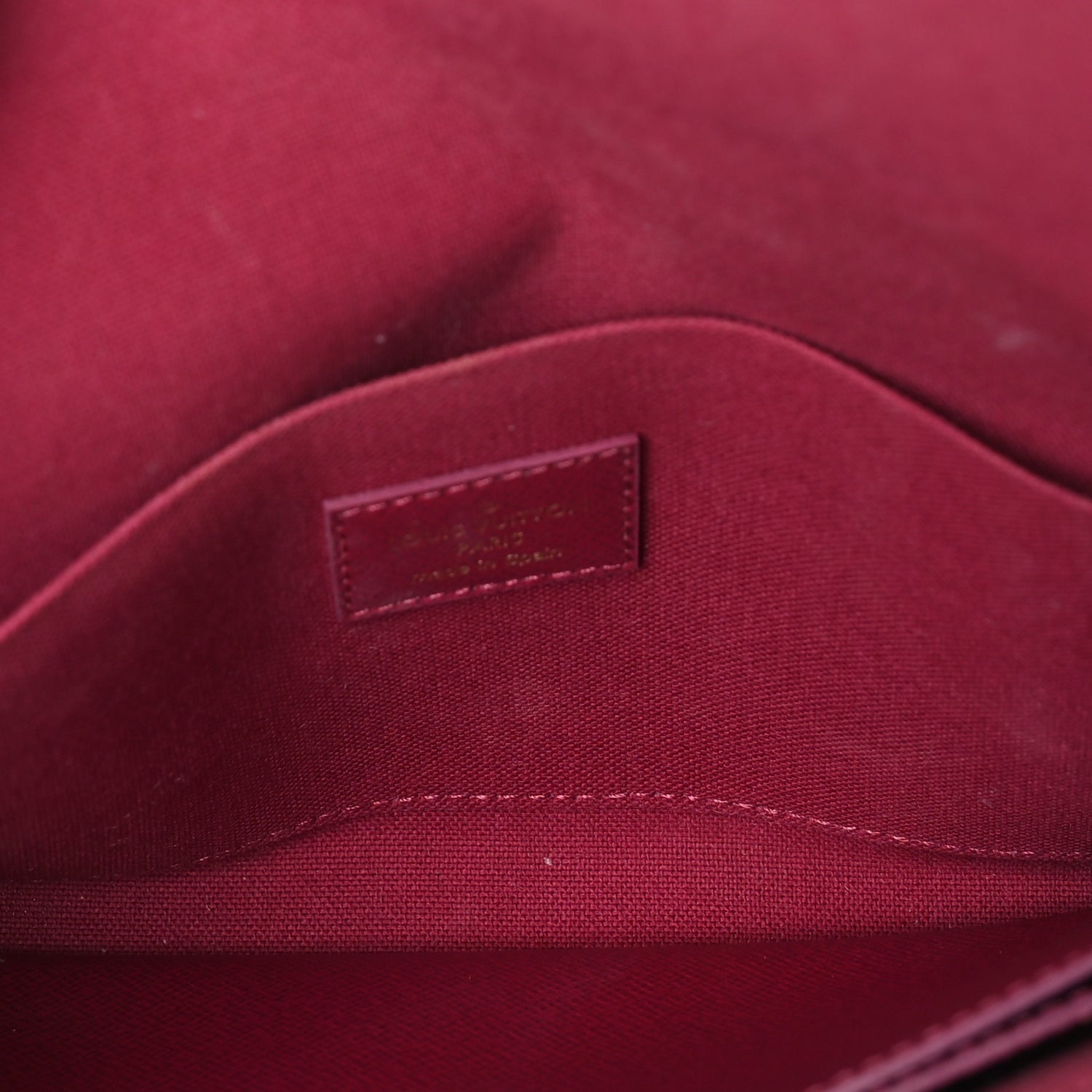 Louis Vuitton Monogram Pochette Felicie Chain Wallet  Fuchsia 4 of 7