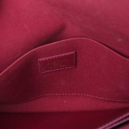 Louis Vuitton Monogram Pochette Felicie Chain Wallet  Fuchsia 4 of 7
