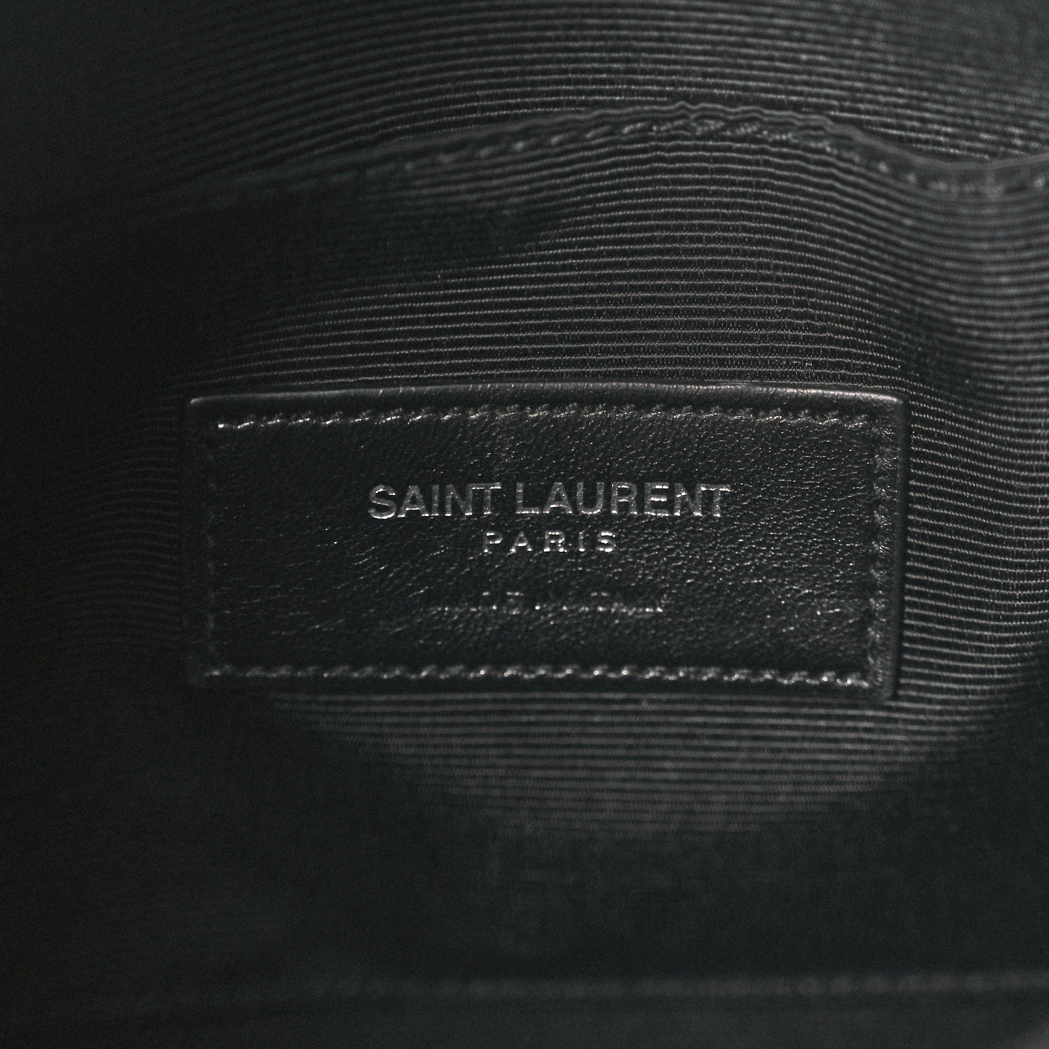 Saint Laurent Grained Calfskin Baby Sac De Jour Black 5 of 8
