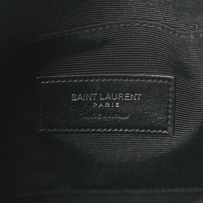 Saint Laurent Grained Calfskin Baby Sac De Jour Black 5 of 8