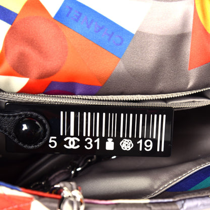 Chanel Nylon Printed Small Coco Color Flap Multicolor 10 of 10