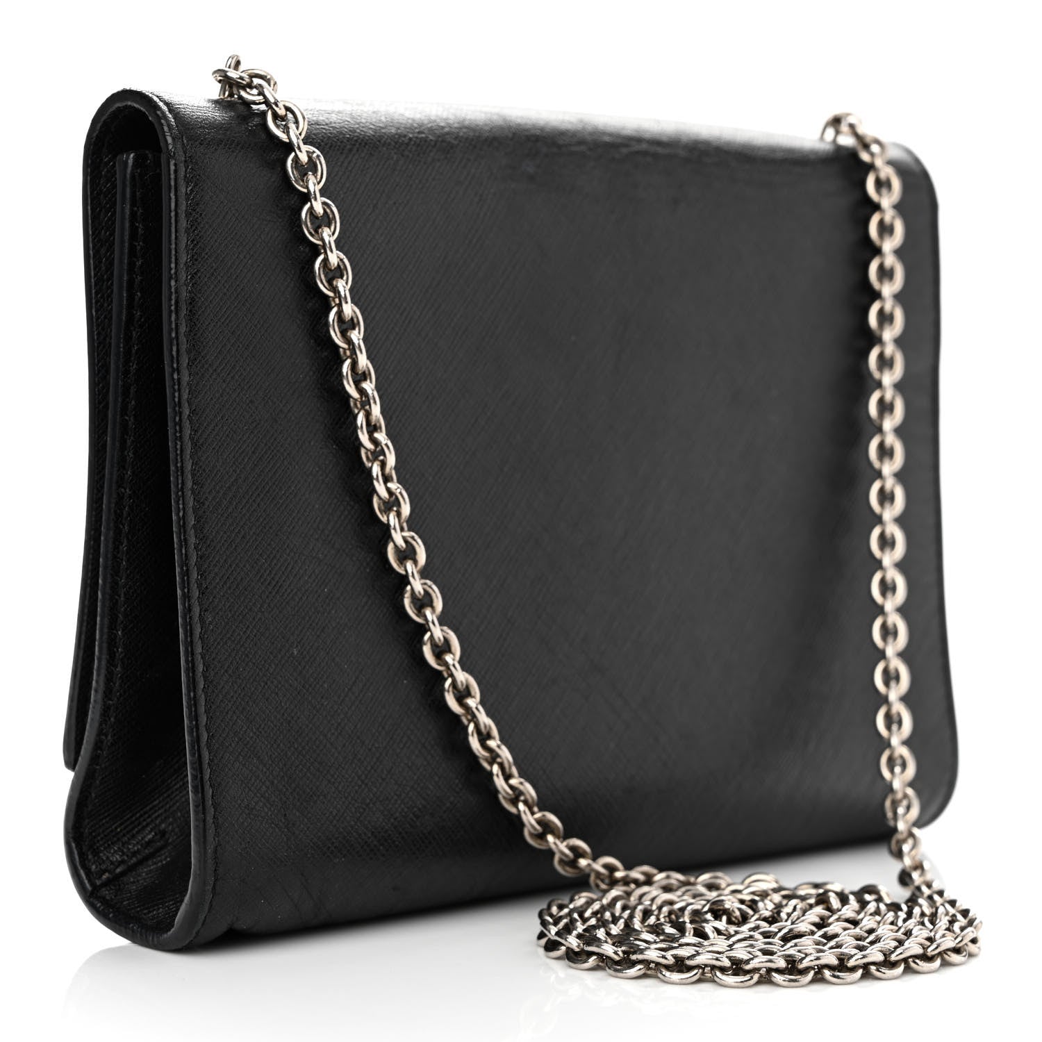 Salvatore Ferragamo Calfskin Vara Bow Mini Bag Black 3 of 14
