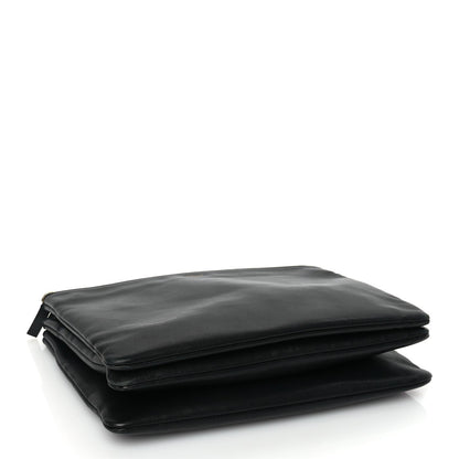 Celine Lambskin Small Trio Crossbody Bag Black 3 of 8