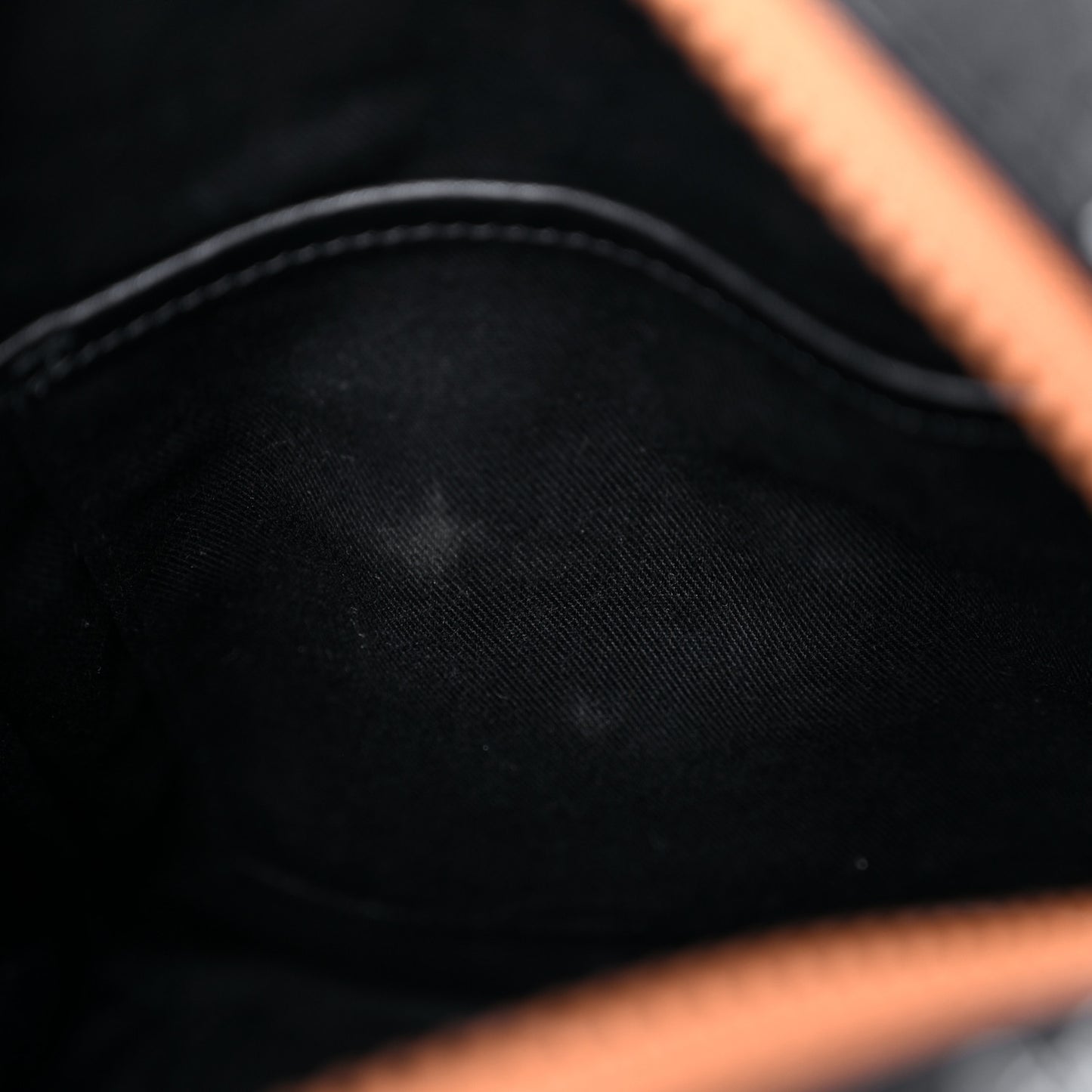 Visetos Camera Crossbody Bag Black Cognac