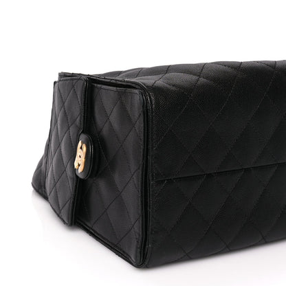 Chanel Caviar Quilted Large  25 Handbag Black 8 of 9